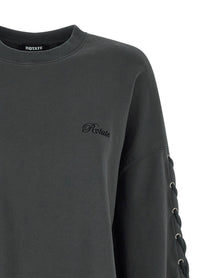 ROTATE BIRGER CHRISTENSEN - ROTATE BIRGER CHRISTENSEN - ’Lacing Crewneck’ sweatshirt - Women’s Sweatshirts
