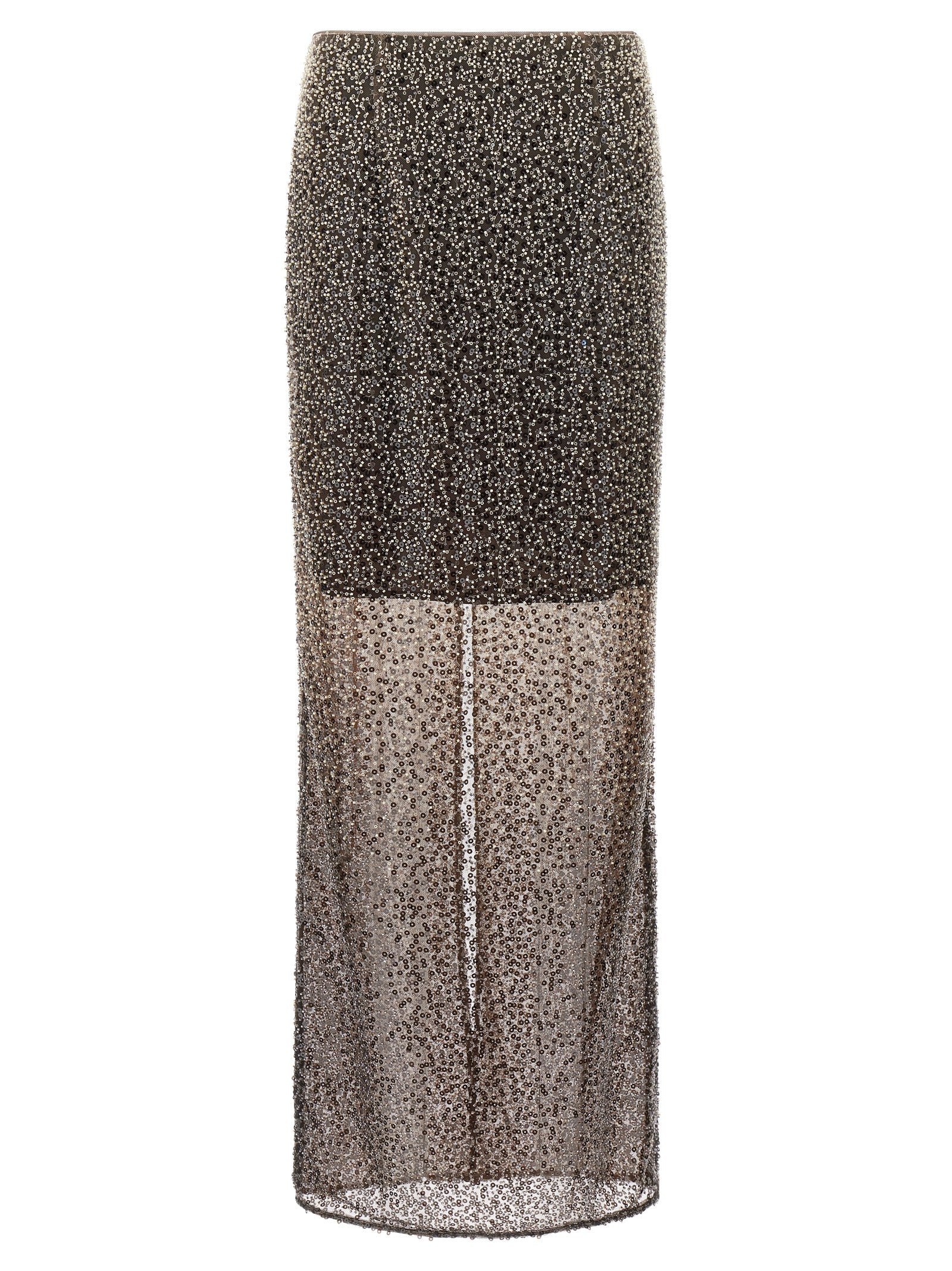 ROTATE BIRGER CHRISTENSEN - ROTATE BIRGER CHRISTENSEN - ’Beaded Maxi’ skirt - Women’s Bottoms
