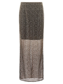 ROTATE BIRGER CHRISTENSEN - ROTATE BIRGER CHRISTENSEN - ’Beaded Maxi’ skirt - Women’s Bottoms