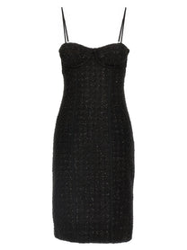 ROTATE BIRGER CHRISTENSEN - ROTATE BIRGER CHRISTENSEN - Bouclé midi dress - Women’s Clothing