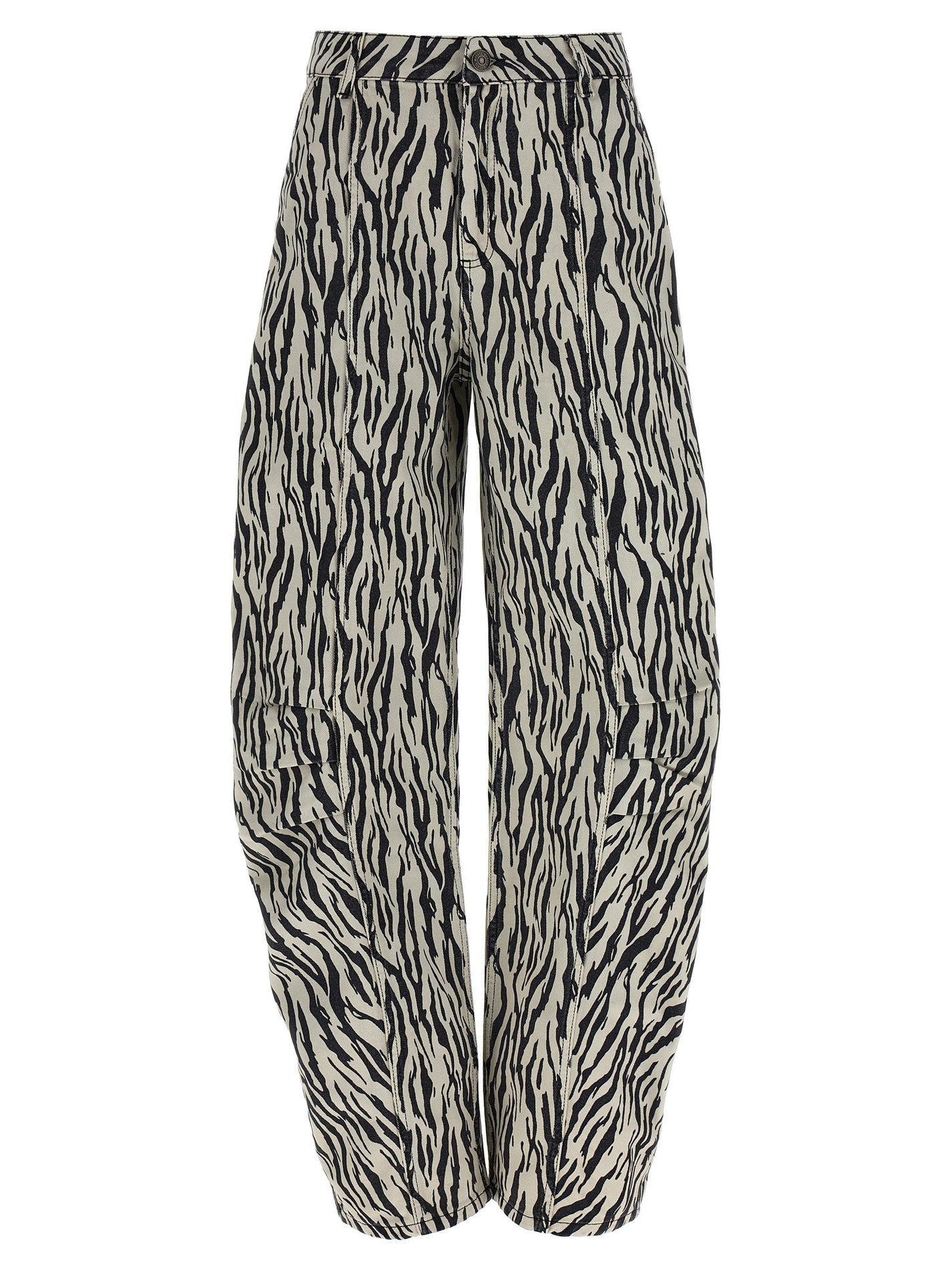 ROTATE BIRGER CHRISTENSEN - ROTATE BIRGER CHRISTENSEN - ’Printed Twill Cargo’ pants - Women’s Pants