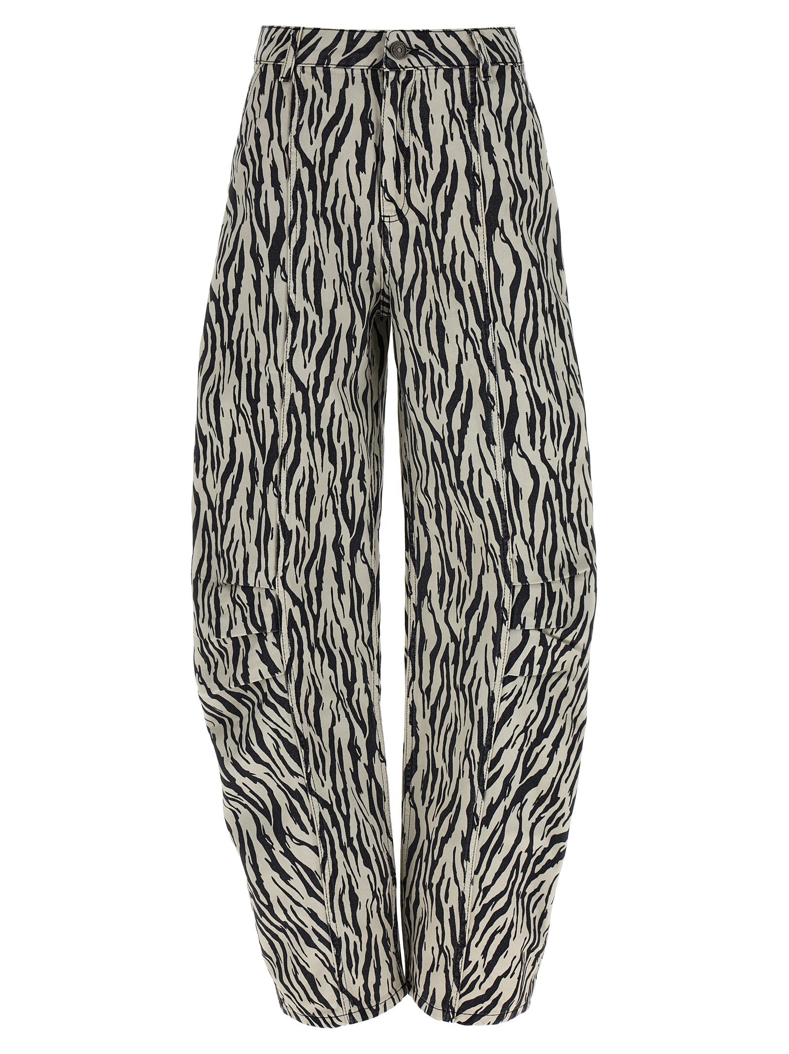 ROTATE BIRGER CHRISTENSEN - ROTATE BIRGER CHRISTENSEN - ’Printed Twill Cargo’ pants - Women’s Pants
