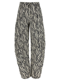 ROTATE BIRGER CHRISTENSEN - ROTATE BIRGER CHRISTENSEN - ’Printed Twill Cargo’ pants - Women’s Pants