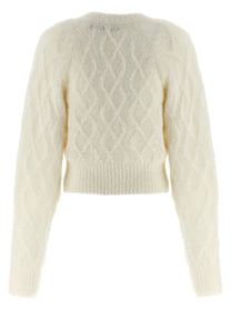 ROTATE BIRGER CHRISTENSEN - ROTATE BIRGER CHRISTENSEN - ’Fluffy Knit’ cardigan - Women’s Knitwear