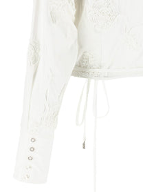 ROTATE BIRGER CHRISTENSEN - ROTATE BIRGER CHRISTENSEN - ’Wrap Cotton’ shirt - Women’s Top