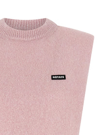 ROTATE BIRGER CHRISTENSEN - ROTATE BIRGER CHRISTENSEN - ’Knit Cropped’ vest - Women’s Outerwear