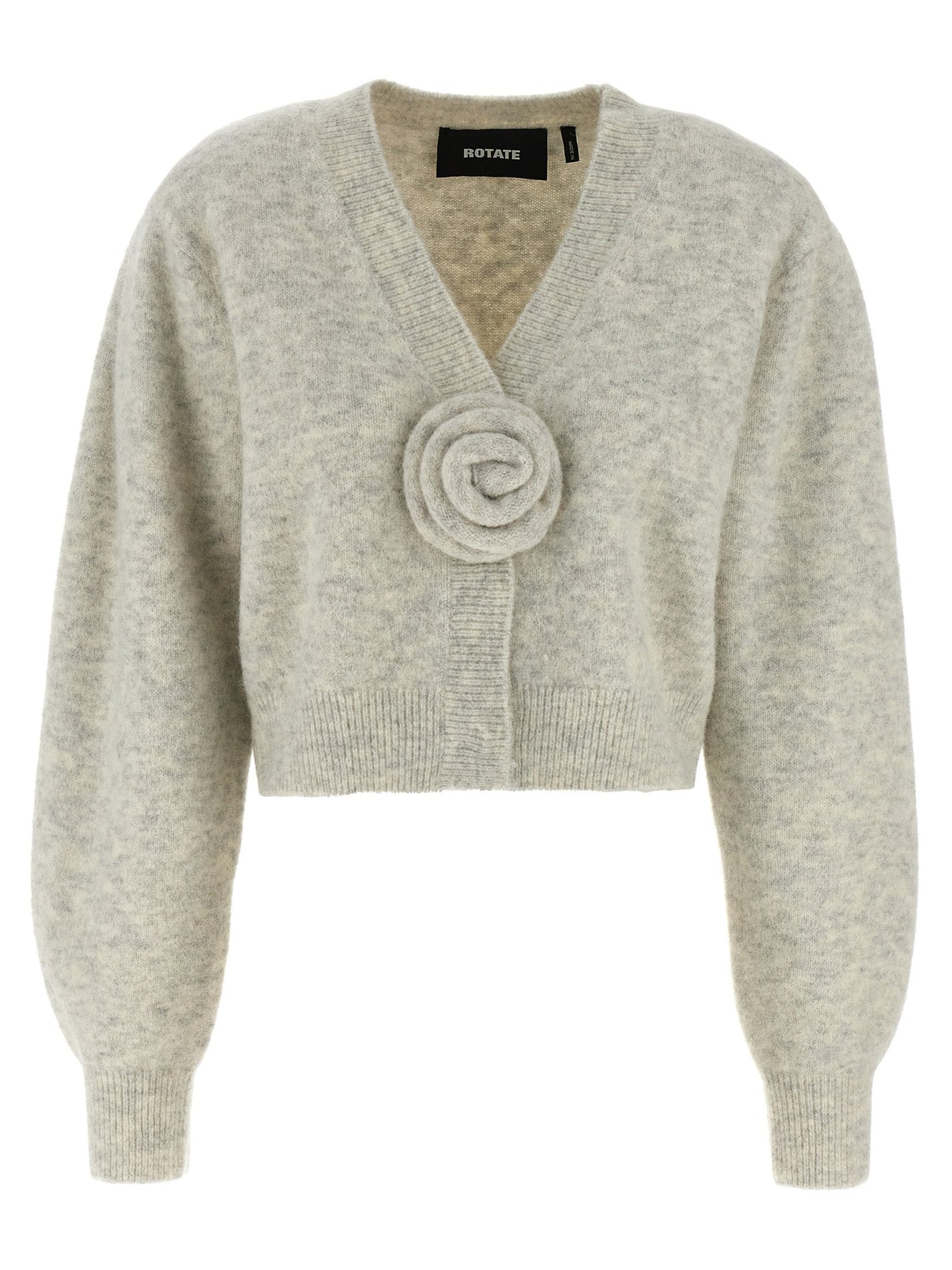 ROTATE BIRGER CHRISTENSEN - ROTATE BIRGER CHRISTENSEN - ’Knit Puffsleeve’ cardigan - Women’s Knitwear