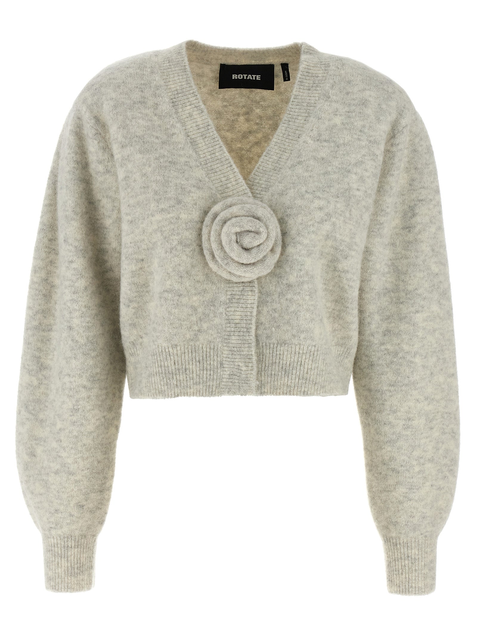 ROTATE BIRGER CHRISTENSEN - ROTATE BIRGER CHRISTENSEN - ’Knit Puffsleeve’ cardigan - Women’s Knitwear