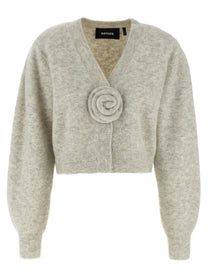 ROTATE BIRGER CHRISTENSEN - ROTATE BIRGER CHRISTENSEN - ’Knit Puffsleeve’ cardigan - Women’s Knitwear