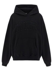 ROTATE BIRGER CHRISTENSEN - ROTATE BIRGER CHRISTENSEN - ’Washed Heavy Sweat’ hoodie - Women’s Sweatshirts