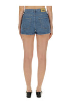 ROTATE Birger Christensen Women's Denim Shorts Blue, view 4