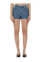 ROTATE Birger Christensen Women's Denim Shorts Blue
