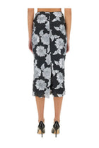 ROTATE Birger Christensen Women's Floral Pencil Skirt Black, view 3