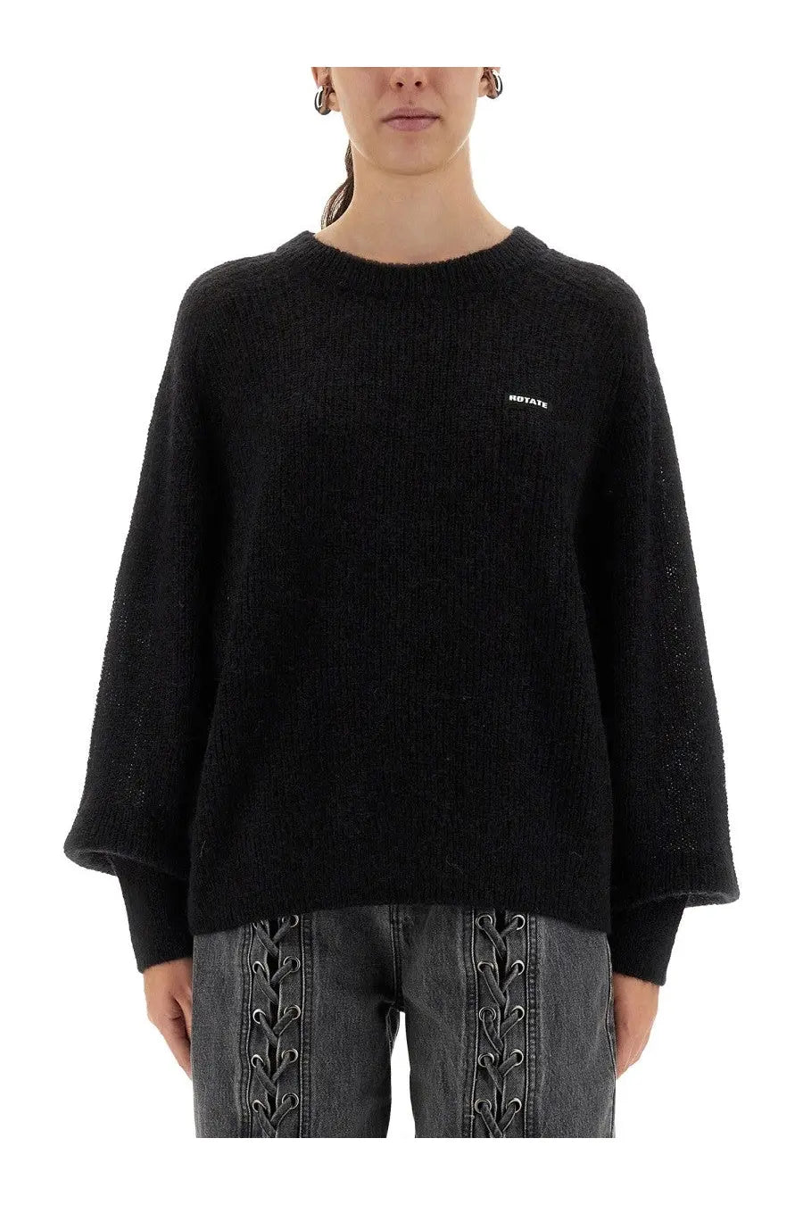 ROTATE Birger Christensen Women's Lightweight Jersey Black