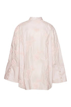 ROTATE Birger Christensen Women's Oversized Shirt Blue, view 2