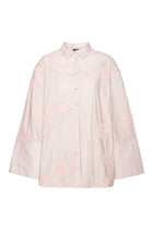 ROTATE Birger Christensen Women's Oversized Shirt Blue