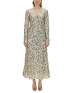 ROTATE Birger Christensen Women's Sequined Dress Blue