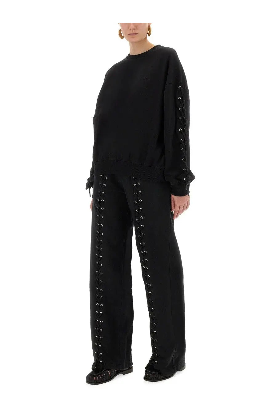 ROTATE Birger Christensen Women's Sports Pants Black, view 2