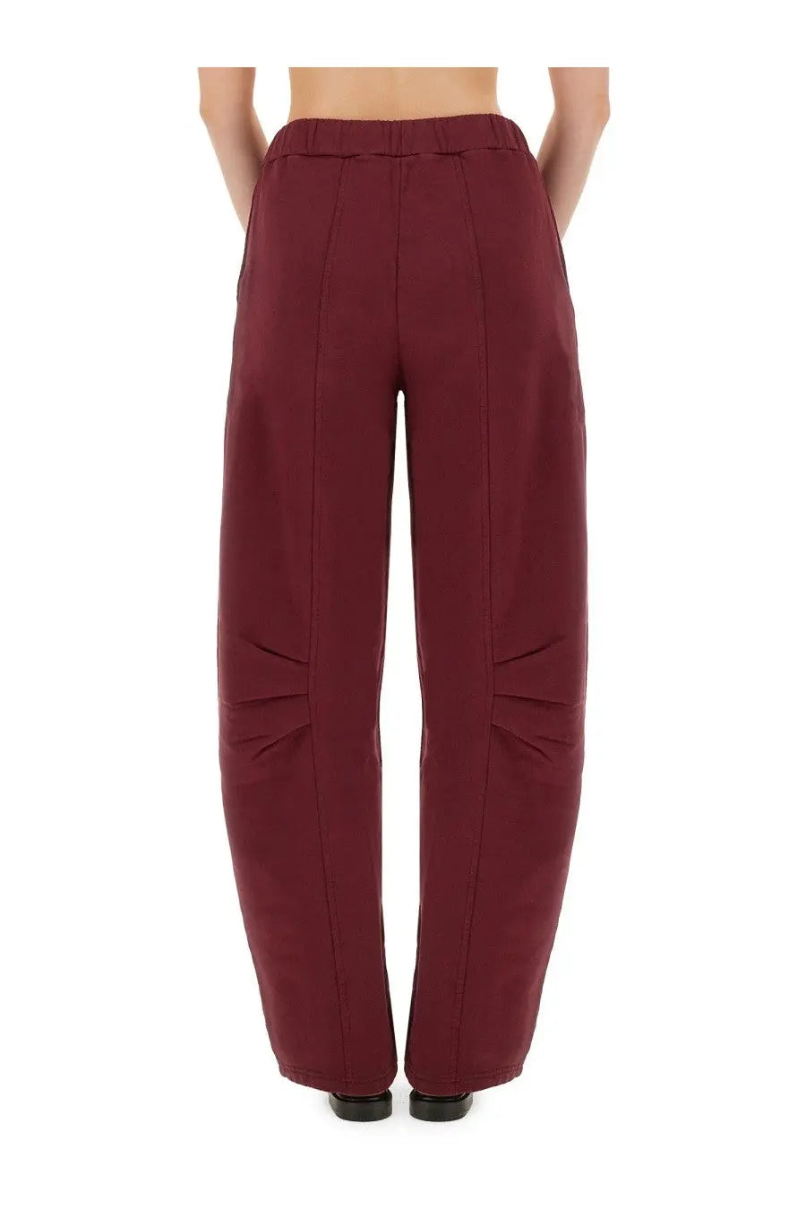 ROTATE Birger Christensen Women's Sports Pants Terry Back Red, view 4