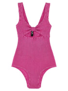 ROTATE Birger Christensen Rotate Birger Christensen Reina Olga One Piece Swimsuit Pink