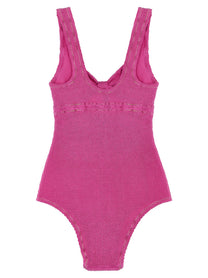 ROTATE Birger Christensen Rotate Birger Christensen Reina Olga One Piece Swimsuit Pink, view 2