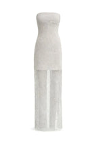 ROTATE Birger Christensen Women's Long Lace Dress Pink