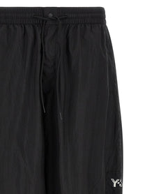 Y-3 Rough Edged Joggers Black