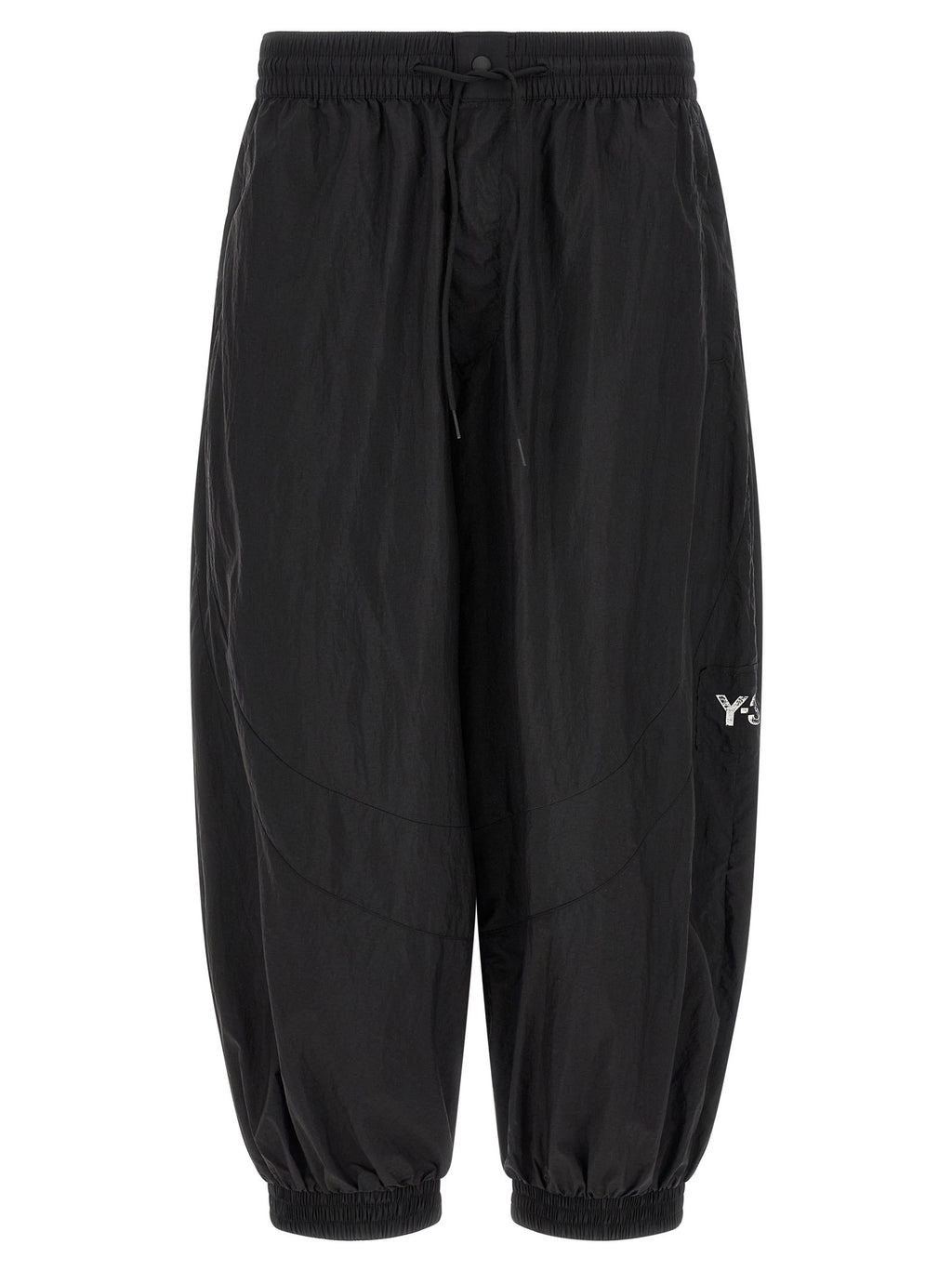 Y-3 Rough Edged Joggers Black