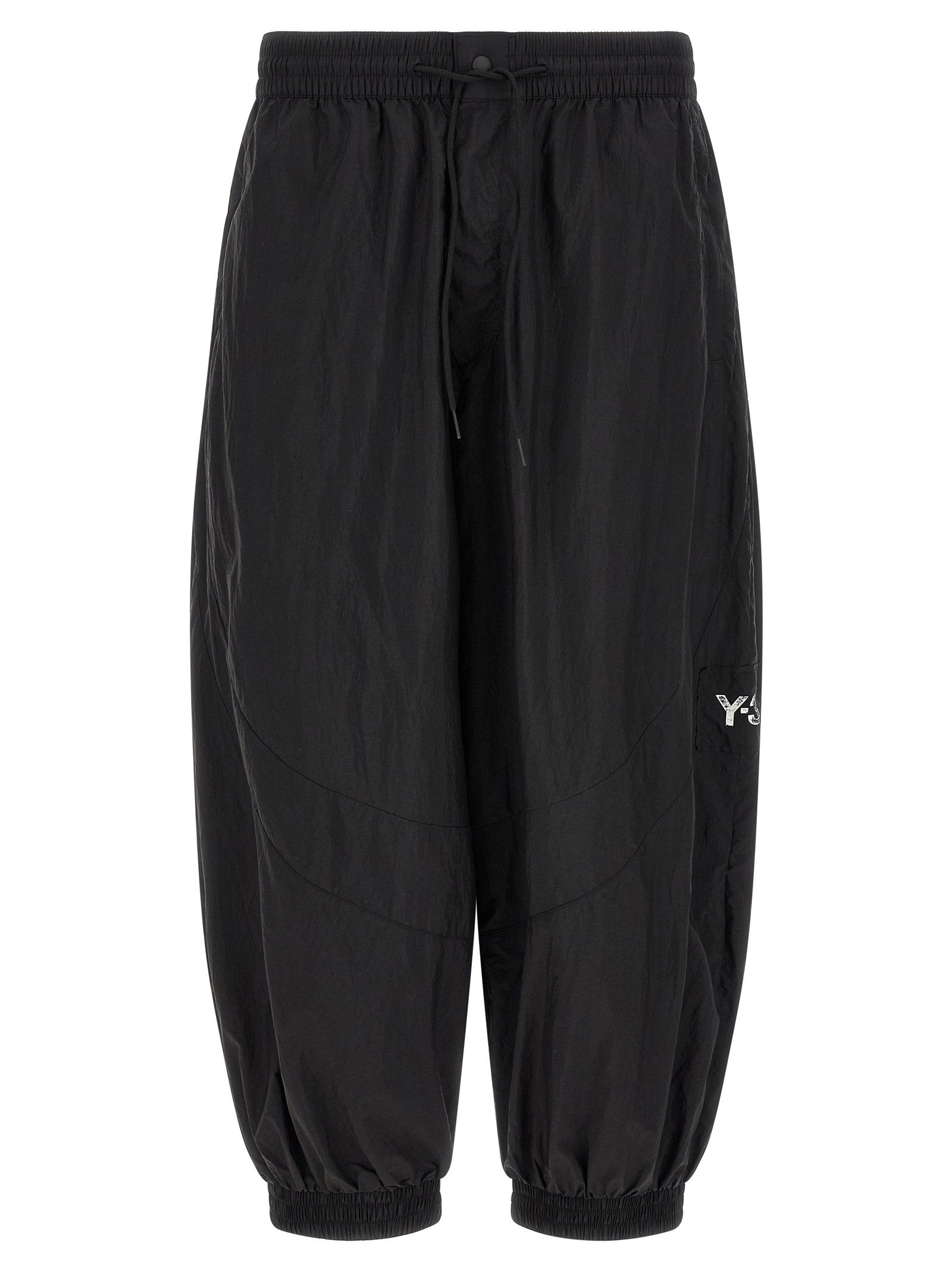 Y-3 Rough Edged Joggers Black