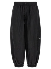 Y-3 Rough Edged Joggers Black