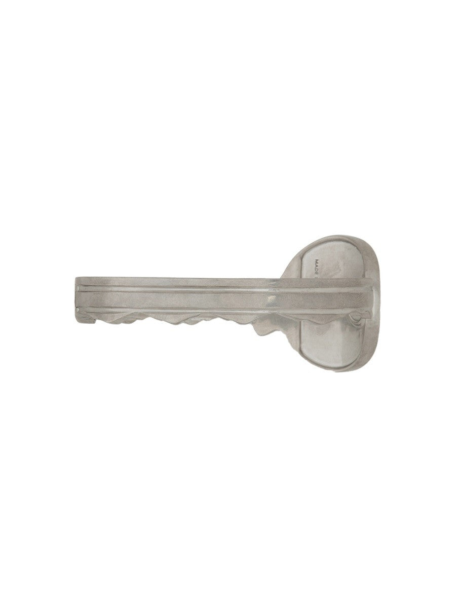 MM6 Maison Margiela Women's Round Key Bracelet Silver