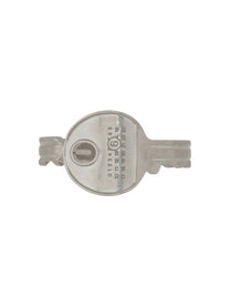 MM6 Maison Margiela Women's Round Key Bracelet Silver
