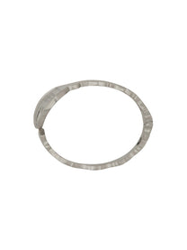 MM6 Maison Margiela Women's Round Key Bracelet Silver