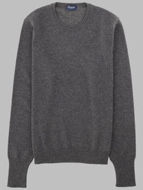 Drumohr Men's Round Neck Sweater Grey