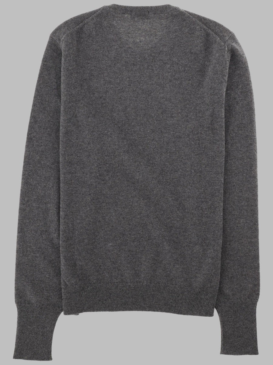 Drumohr Men's Round Neck Sweater Grey