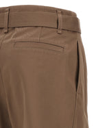 Lemaire Rounded Pants Brown, view 4