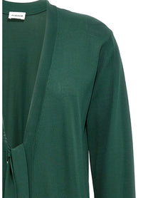 Parosh Roux Cardigan Green