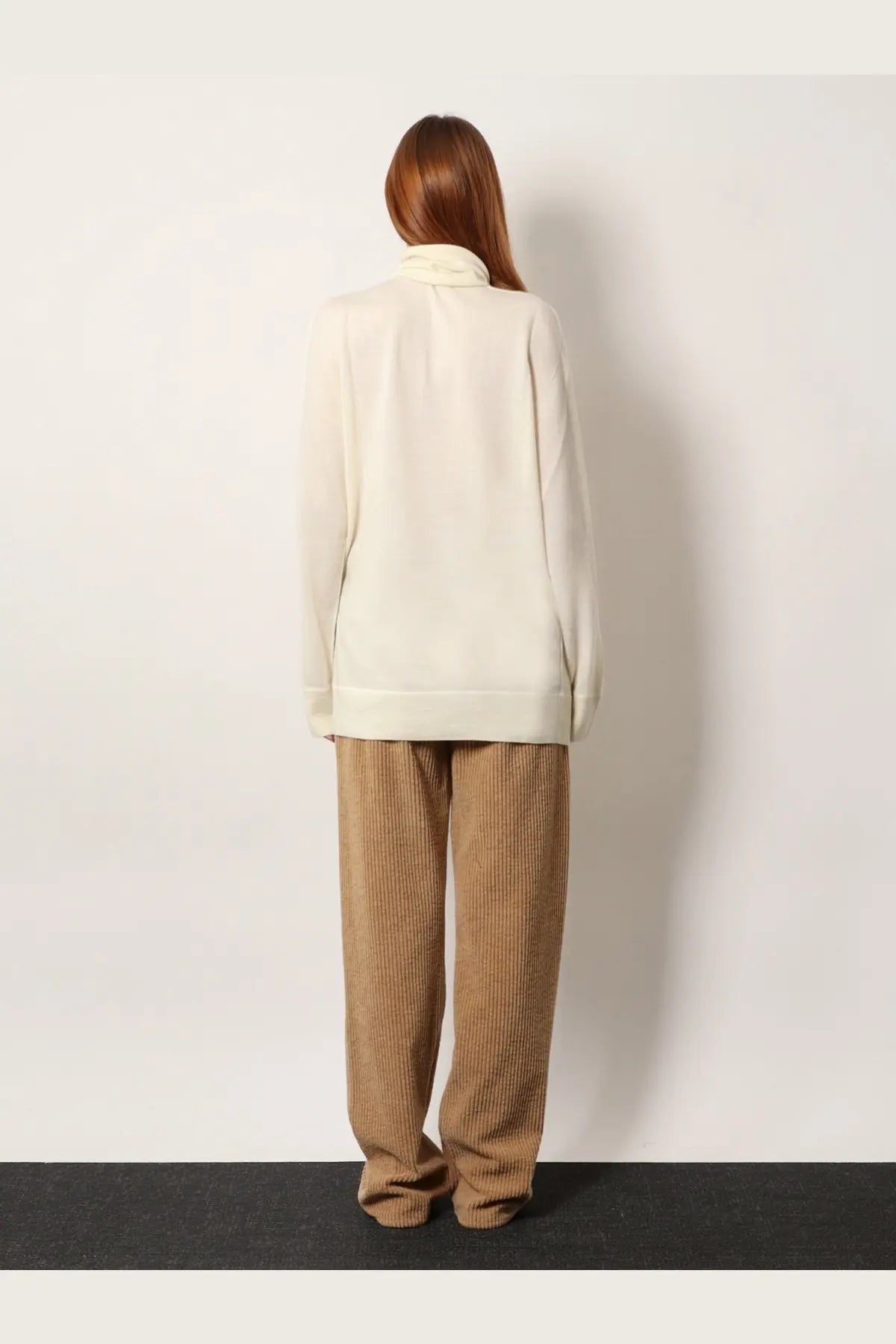 The Row Women's Lizzy Cashmere Top White, view 3