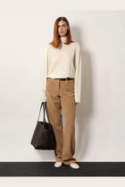 The Row Women's Lizzy Cashmere Top White, view 2