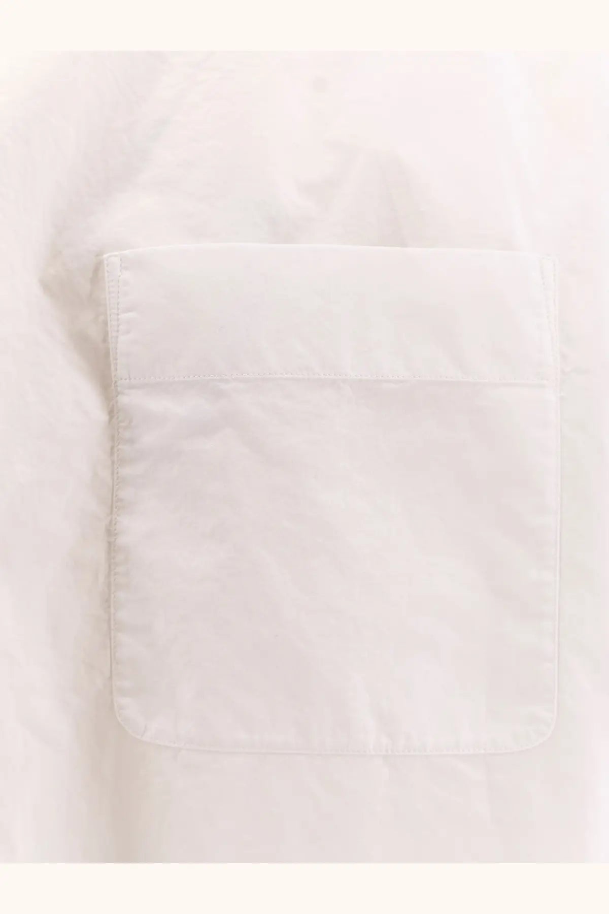 The Row Women's Victoria Cotton Shirt White, view 5
