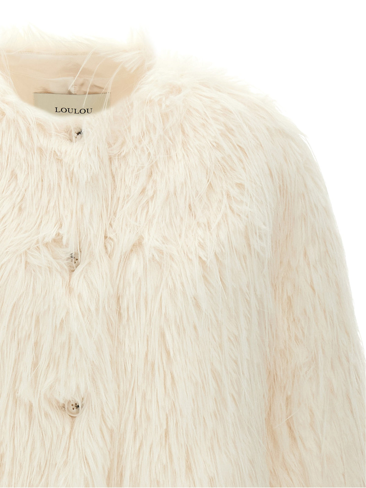 Loulou De Saison Rowe Coat White, view 3