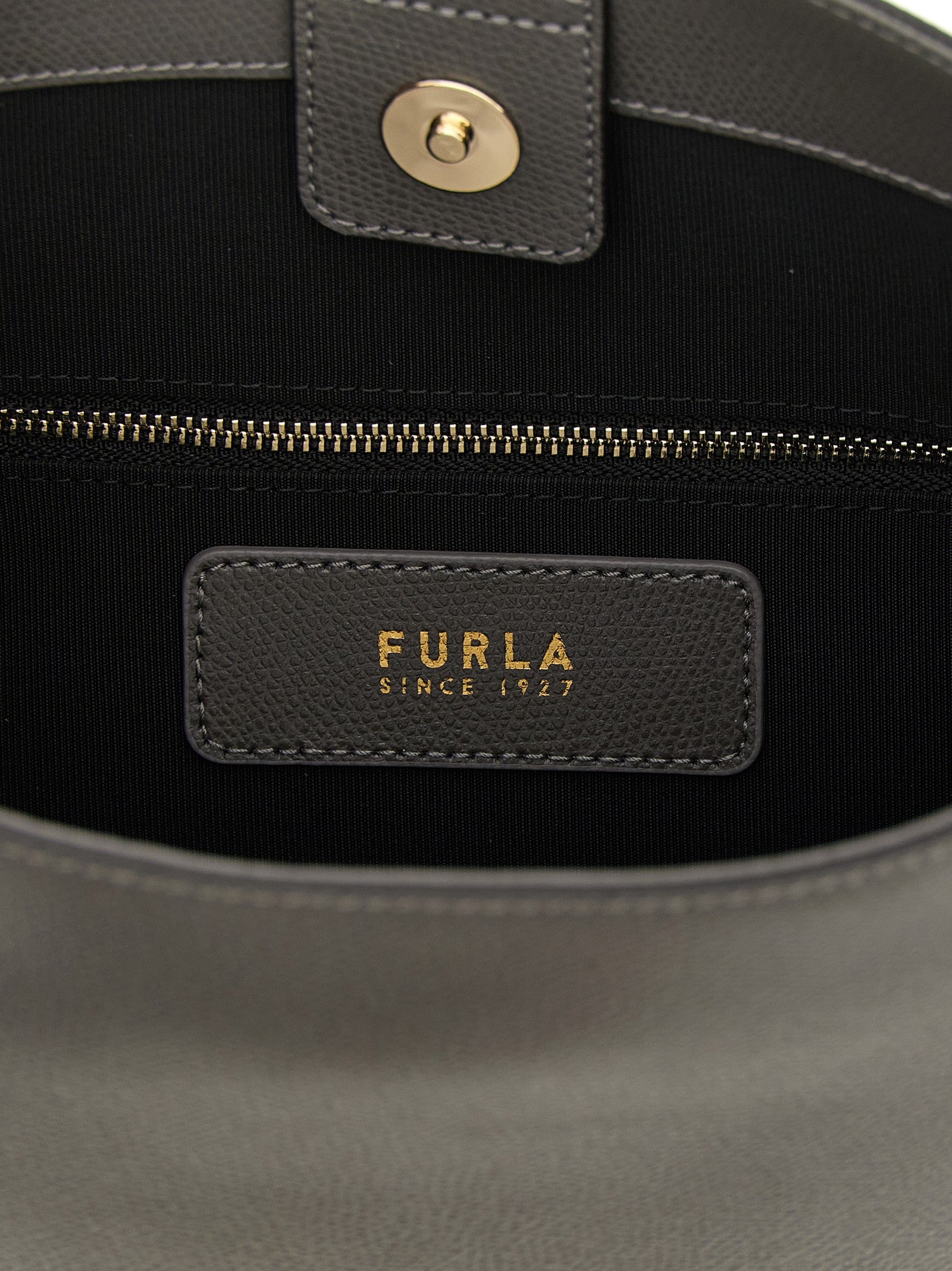 Furla Roxie Small Bucket Bag Grey