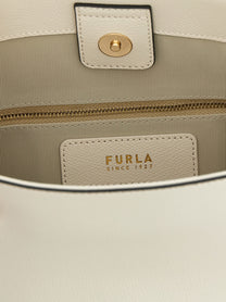 Furla Roxie Small Bucket Bag White