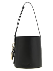 Furla Roxie Small Bucket Bag Black