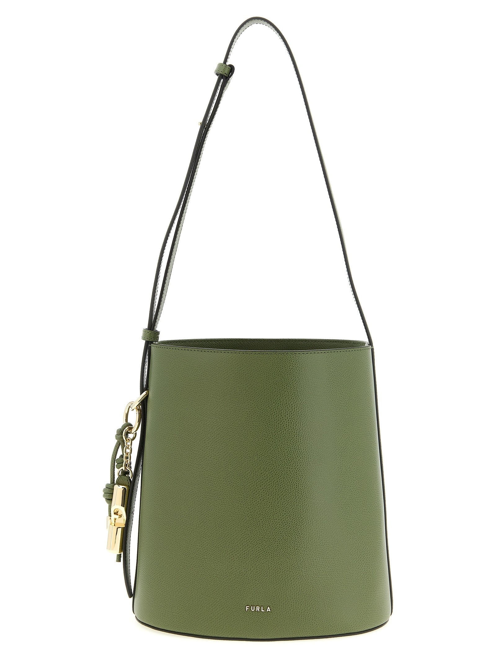 Furla Roxie Small Bucket Bag Green