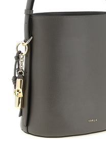 Furla Roxie Small Bucket Bag Grey