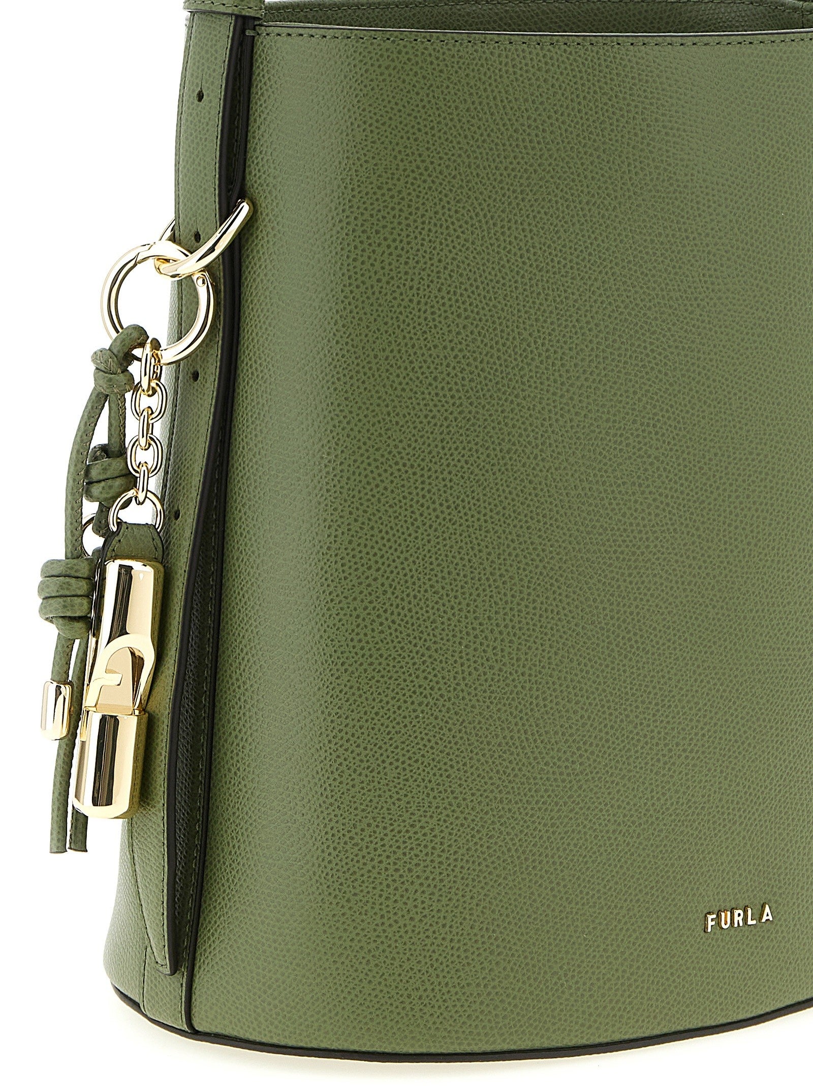 Furla Roxie Small Bucket Bag Green
