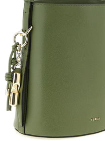 Furla Roxie Small Bucket Bag Green