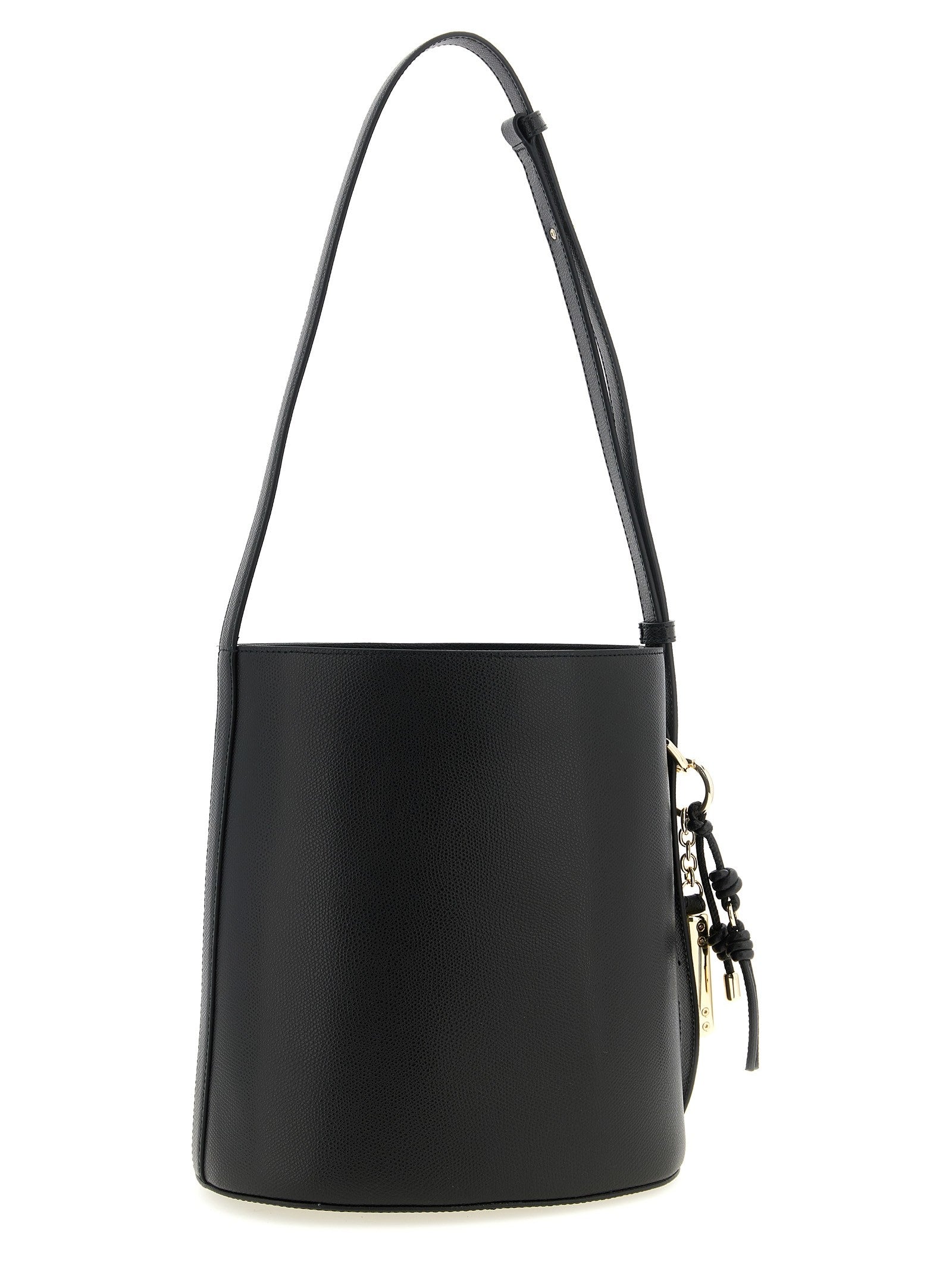 Furla Roxie Small Bucket Bag Black