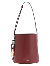 Furla Roxie Small Bucket Bag Red